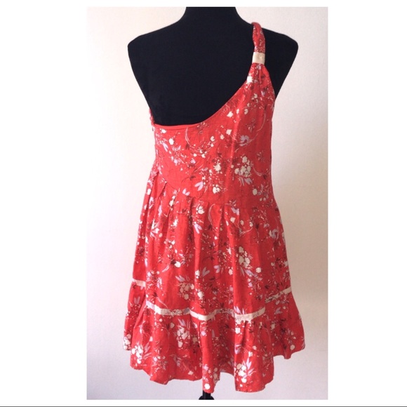 FREE PEOPLE FLORAL MINI DRESS - Picture 6 of 8